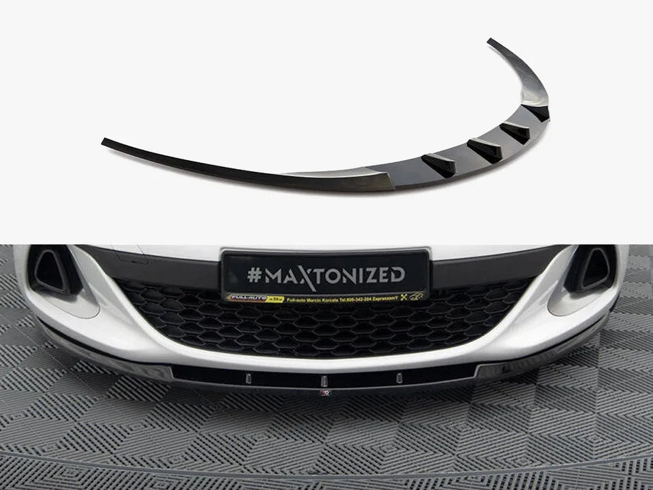 Maxton Front Splitter Opel Astra J OPC / VXR Nurburg - Carbon Look