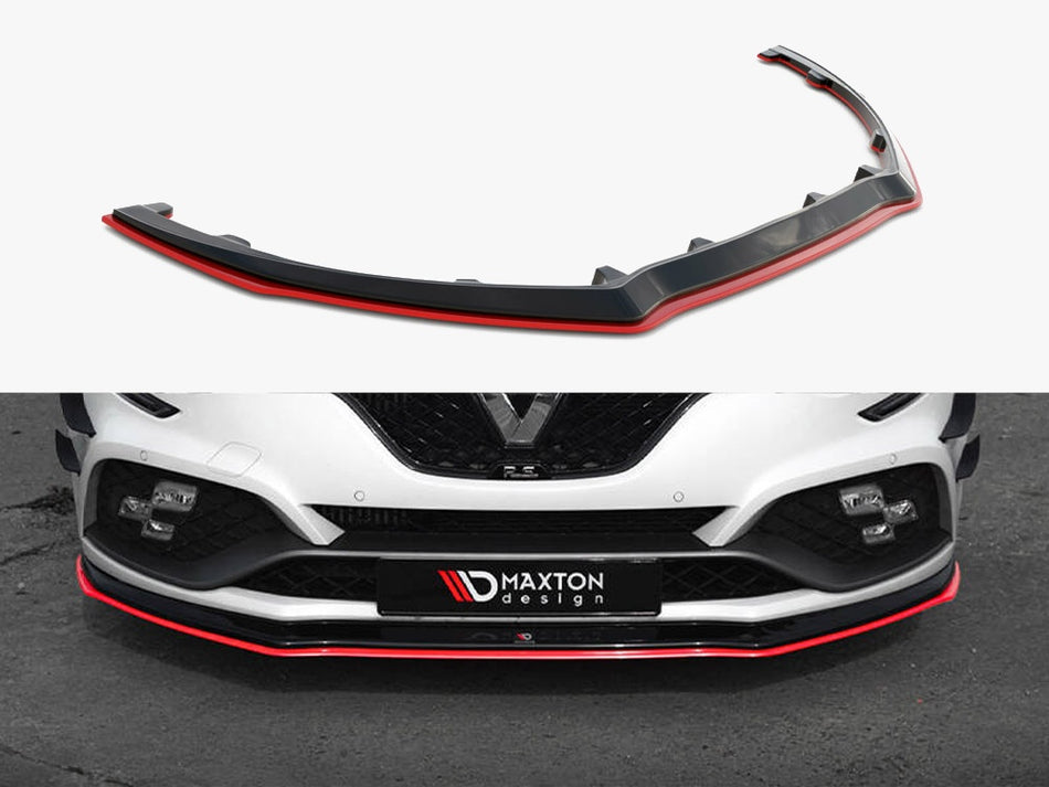 Maxton Front Splitter V.3 Renault Megane RS Mk4