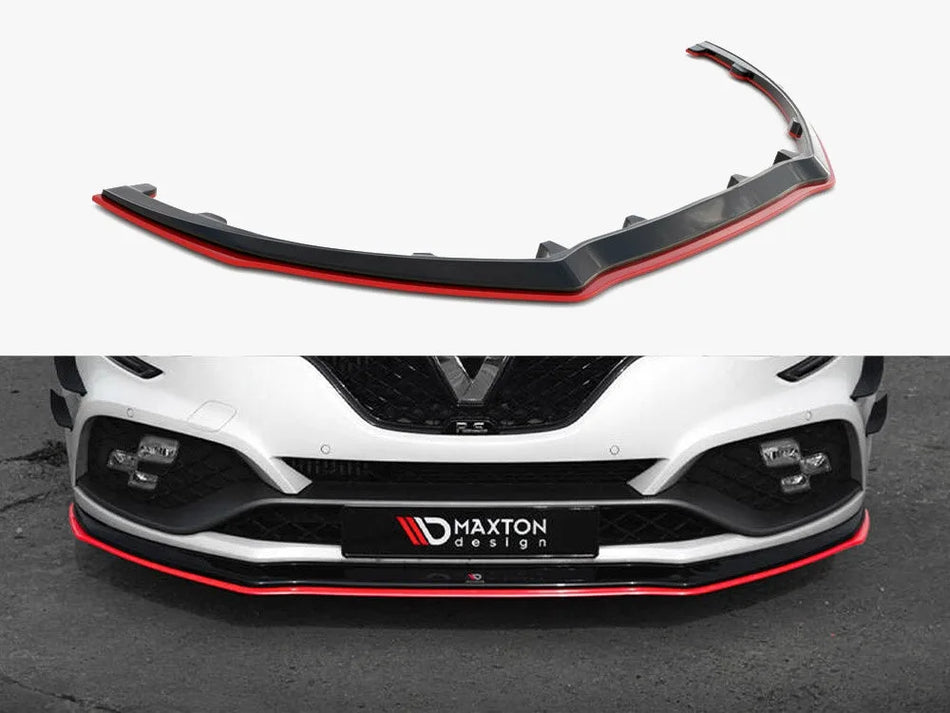 Maxton Front Splitter V.3 Renault Megane RS Mk4