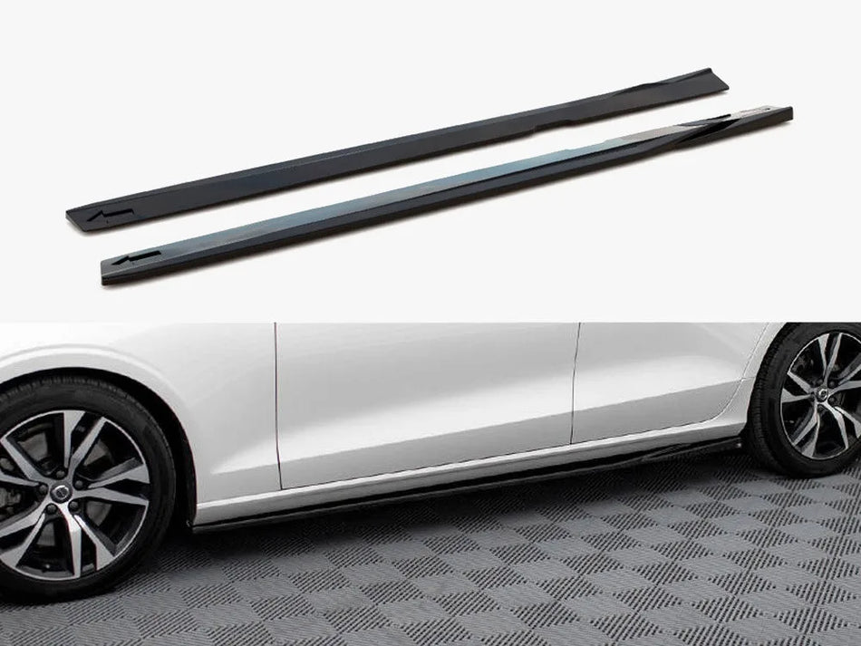 Maxton Side Skirts Diffusers V.1 Volvo S60 / V60 R-Design Mk3