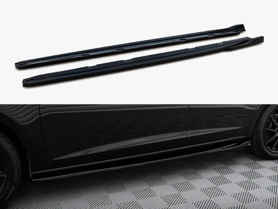 Maxton Side Skirts Diffusers V.4 Seat Leon Cupra / FR Mk3 FL