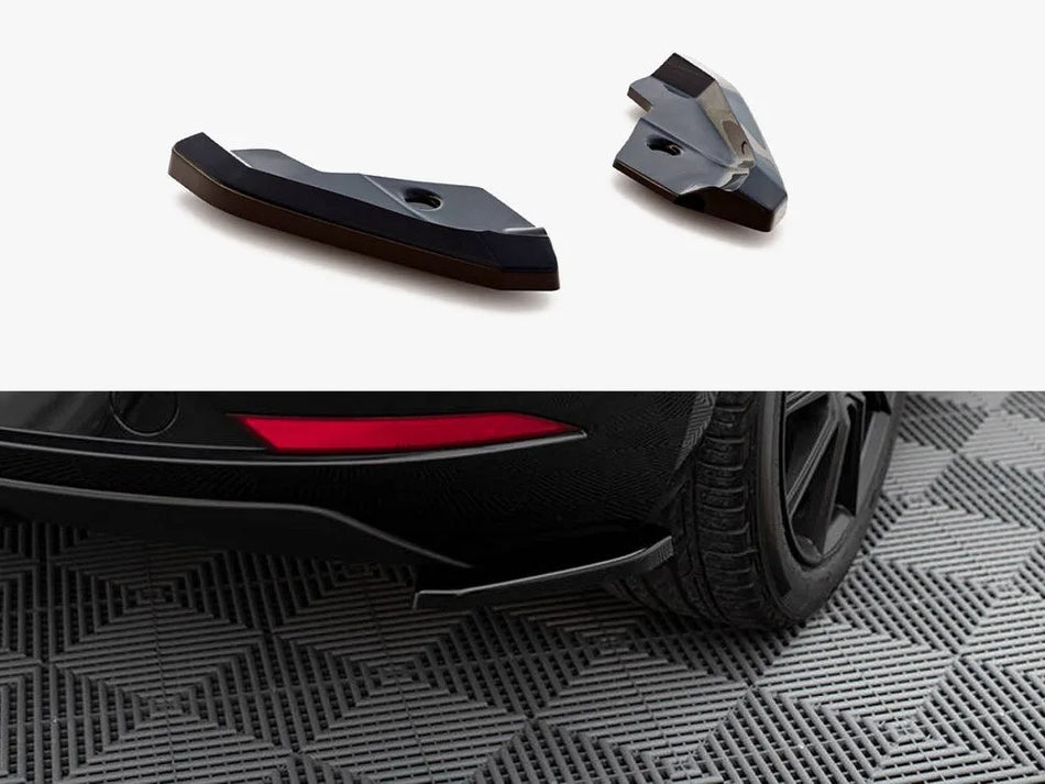 Maxton Rear Side Splitters V.1 Seat Leon Hatchback Mk3 Facelift