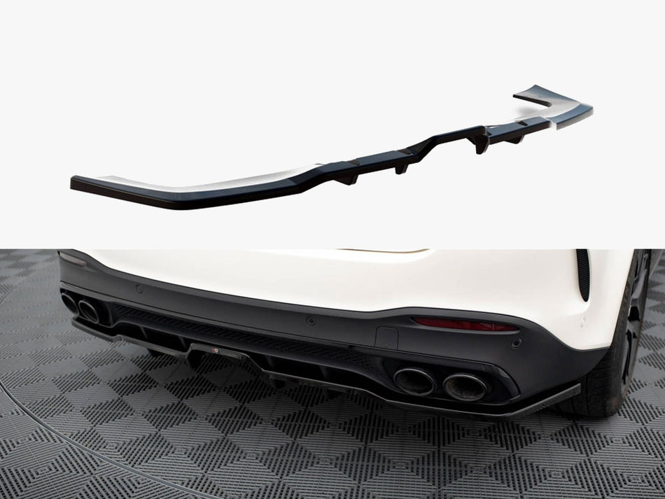 Maxton Rear Splitter (Vertical Bars) Mercedes-AMG GLE 53 / 63 W167 / W167 Facelift