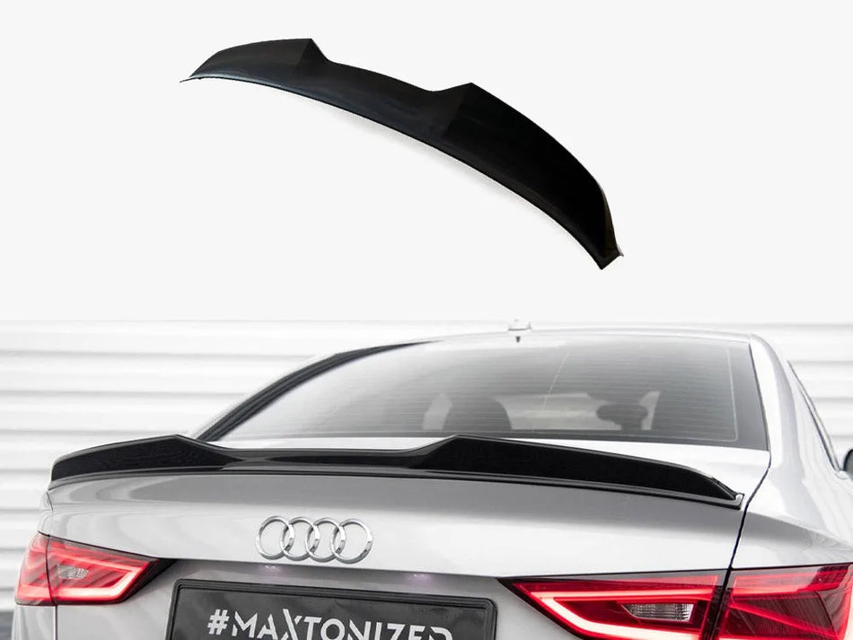 Maxton Spoiler CAP 3D Audi A3 / A3 S-Line / S3 Sedan 8V