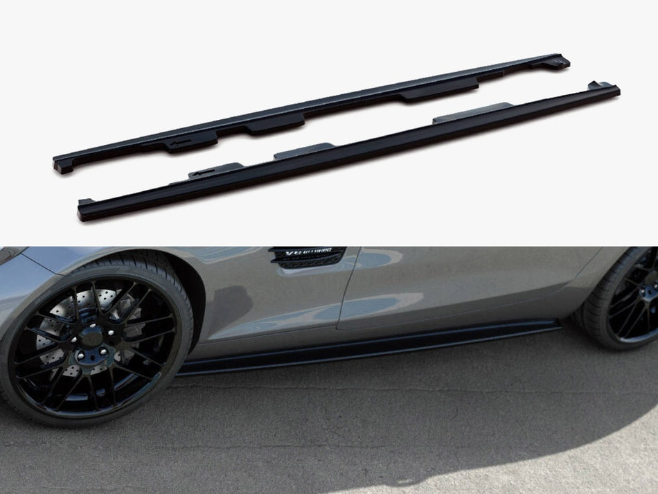 Maxton Side Skirts Diffusers Mercedes-AMG GT / GT S C190 Facelift