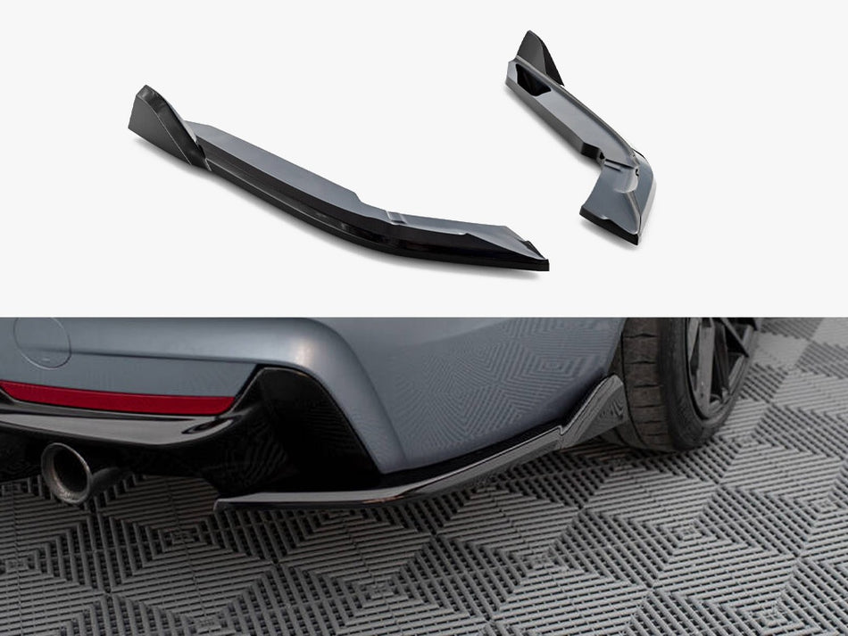 Maxton Rear Side Splitters V.5 BMW 4 Coupe / Gran Coupe M-Sport F32 / F36