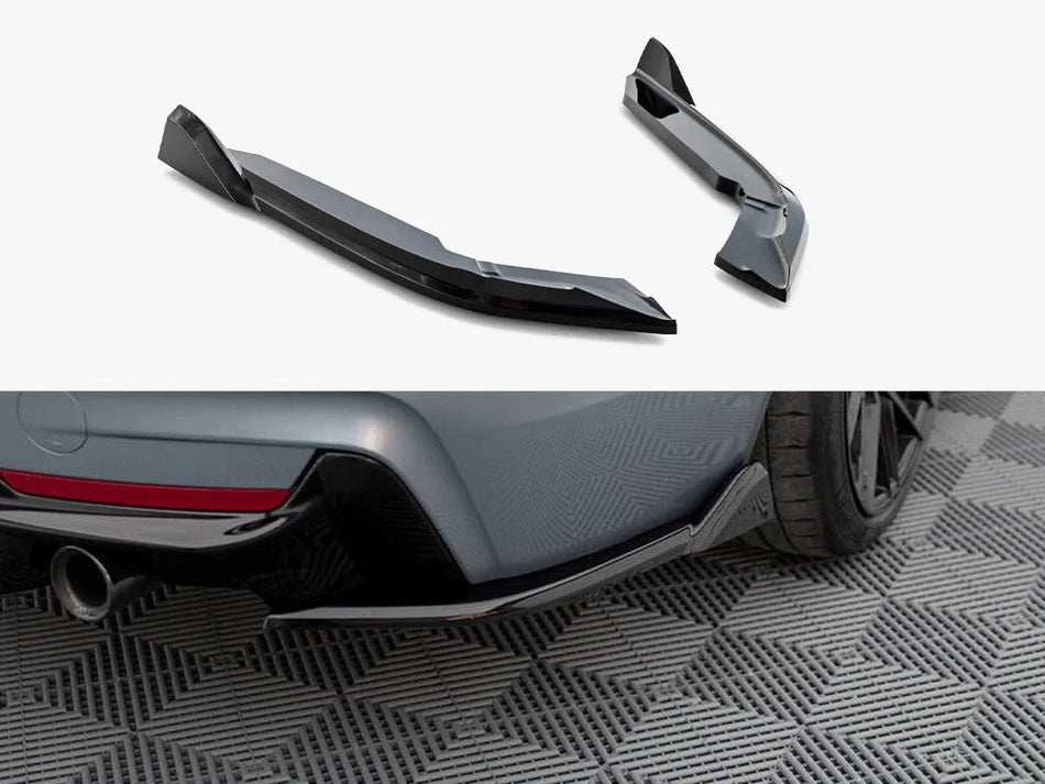 Maxton Rear Side Splitters V.5 BMW 4 Coupe / Gran Coupe M-Sport F32 / F36