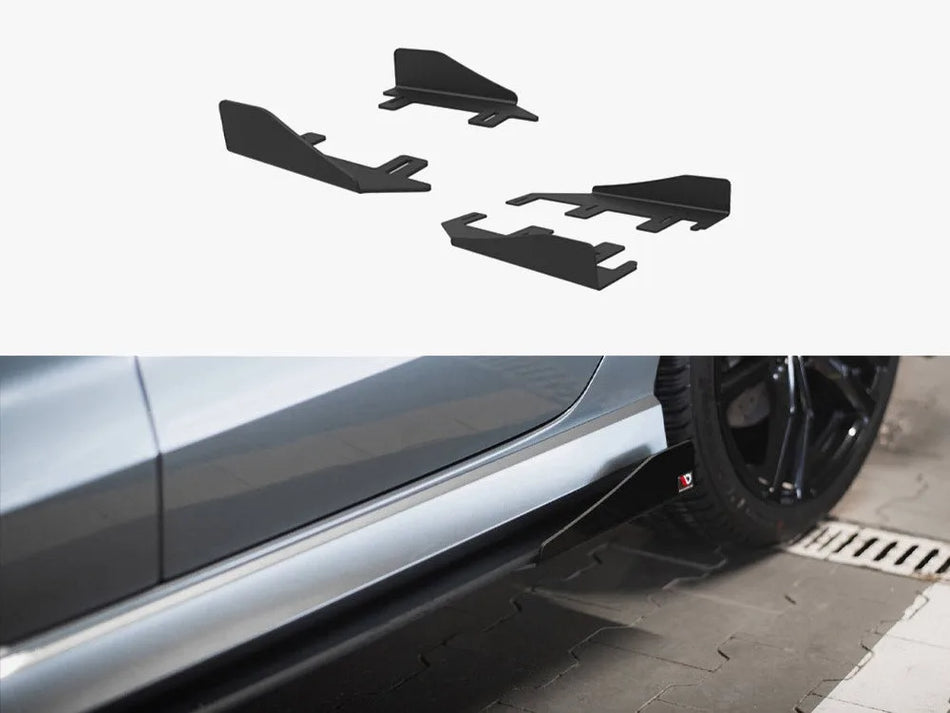 Maxton Side Flaps Audi S3 / A3 S-Line Sedan 8V