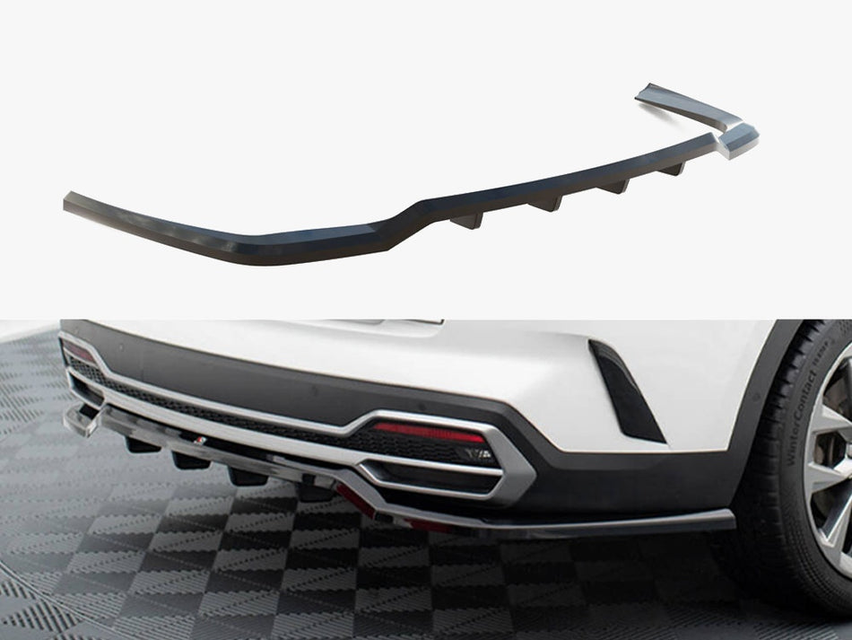 Maxton Central Rear Splitter (Vertical Bars) Kia Sorento Mk4