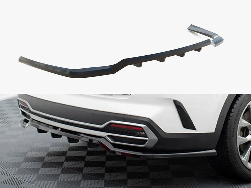 Maxton Central Rear Splitter (Vertical Bars) Kia Sorento Mk4
