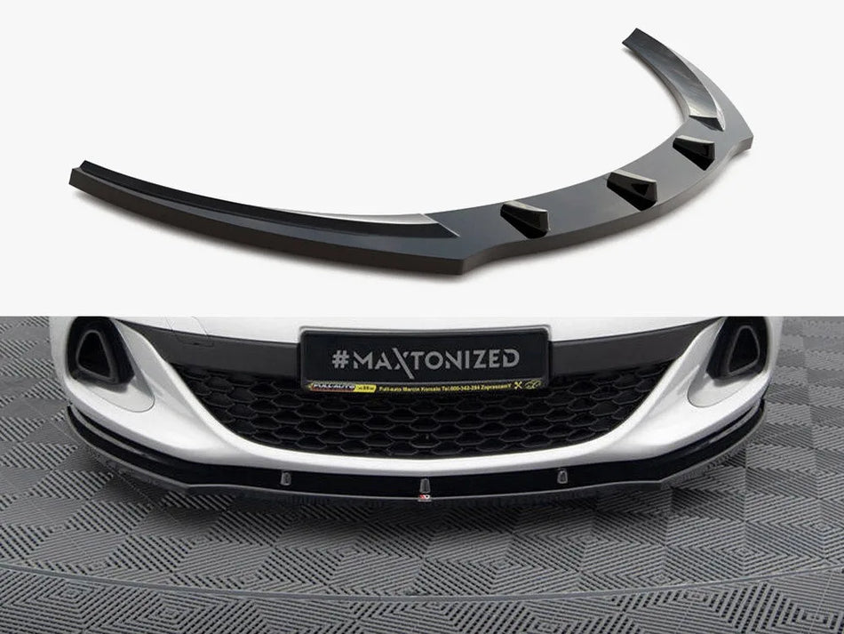 Maxton Front Splitter V.1 Opel Astra J OPC / VXR