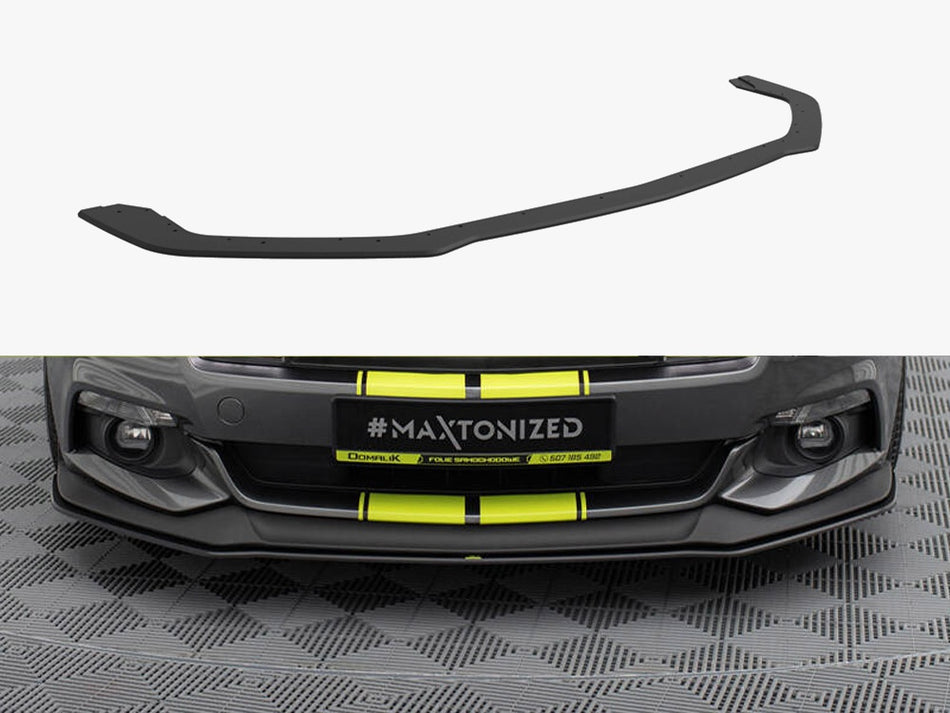 Maxton Street PRO Front Splitter Ford Mustang GT Mk6