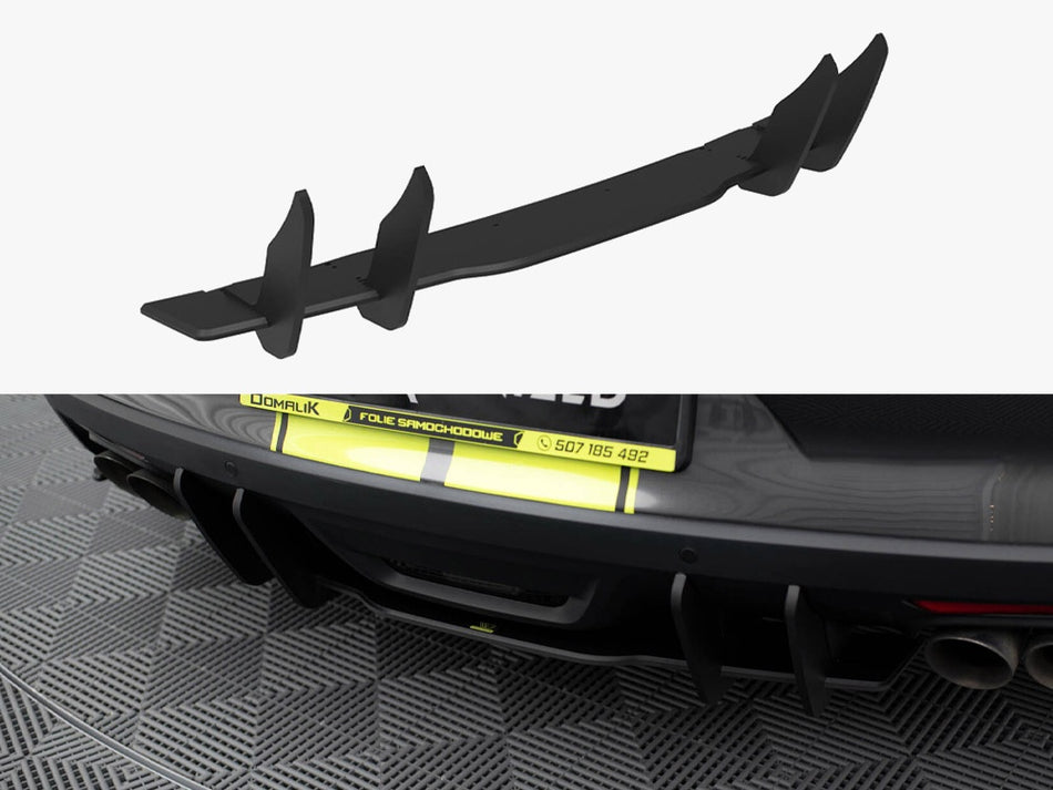 Maxton Street PRO Rear Diffuser Ford Mustang GT Mk6 Roush Performance