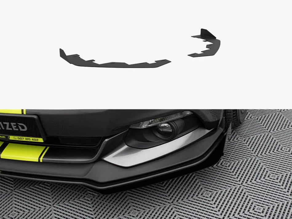 Maxton Front Flaps Ford Mustang GT Mk6