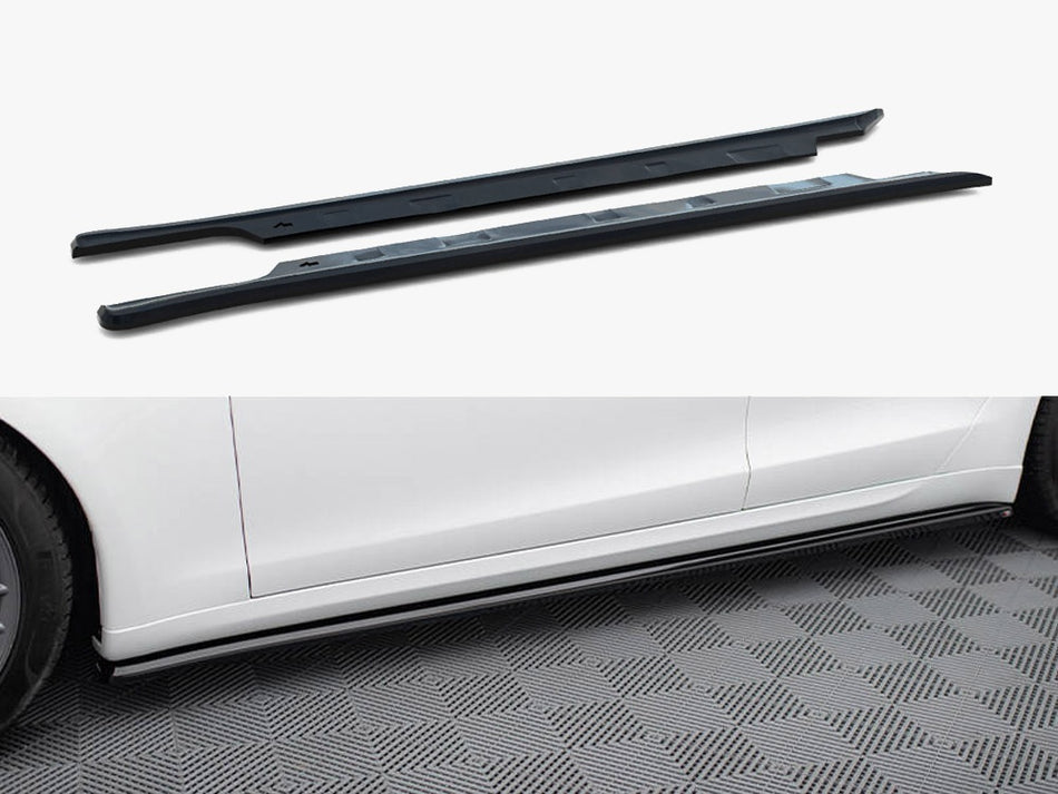 Maxton Side Skirts Diffusers V.2 Tesla Model S Plaid Mk1 Facelift