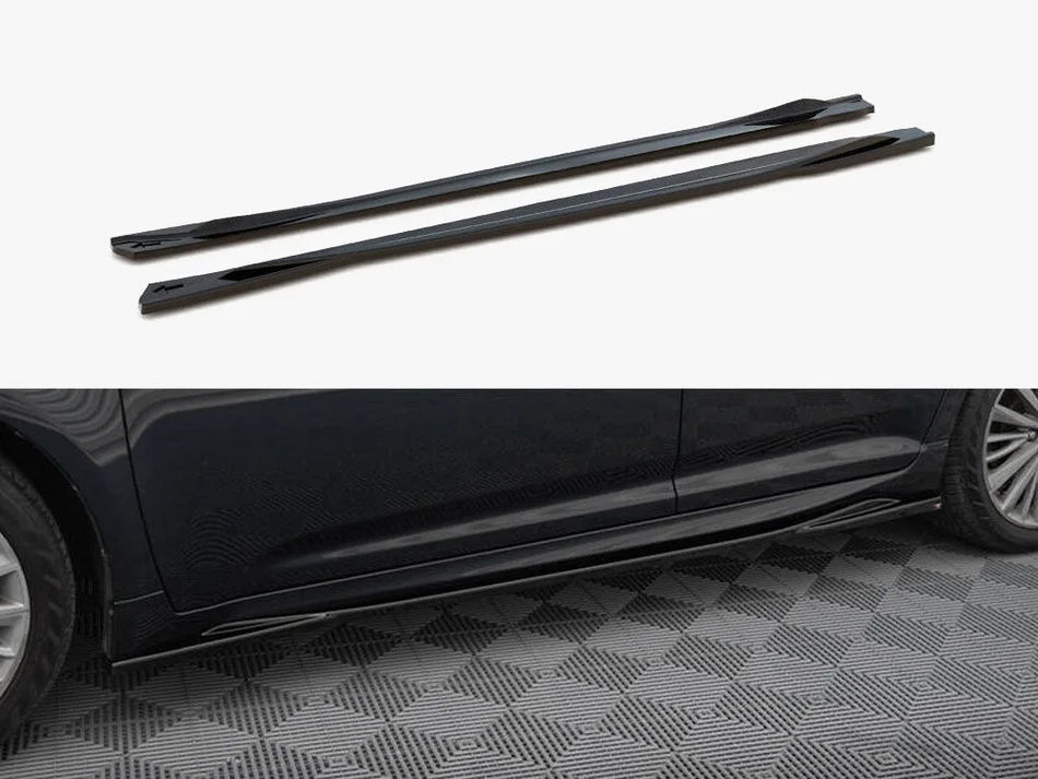 Maxton Side Skirts Diffusers Toyota Avensis Mk3 Facelift