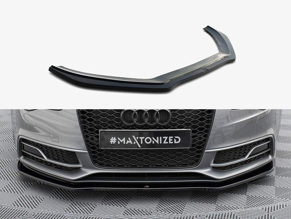 Maxton Front Splitter V.2 Audi S5 / A5 S-Line 8T Facelift