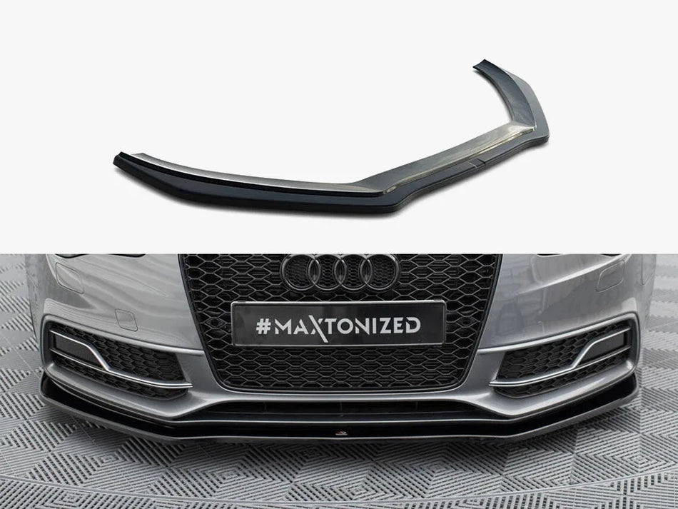 Maxton Front Splitter V.2 Audi S5 / A5 S-Line 8T Facelift