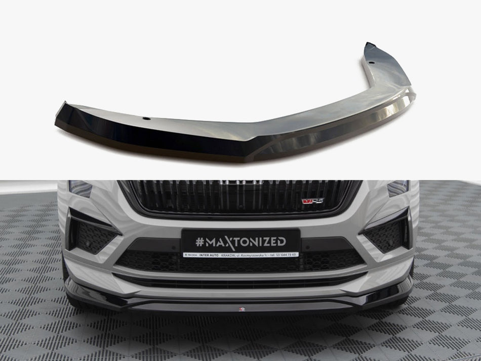 Maxton Front Splitter V.2 Skoda Kodiaq RS Mk1 Facelift