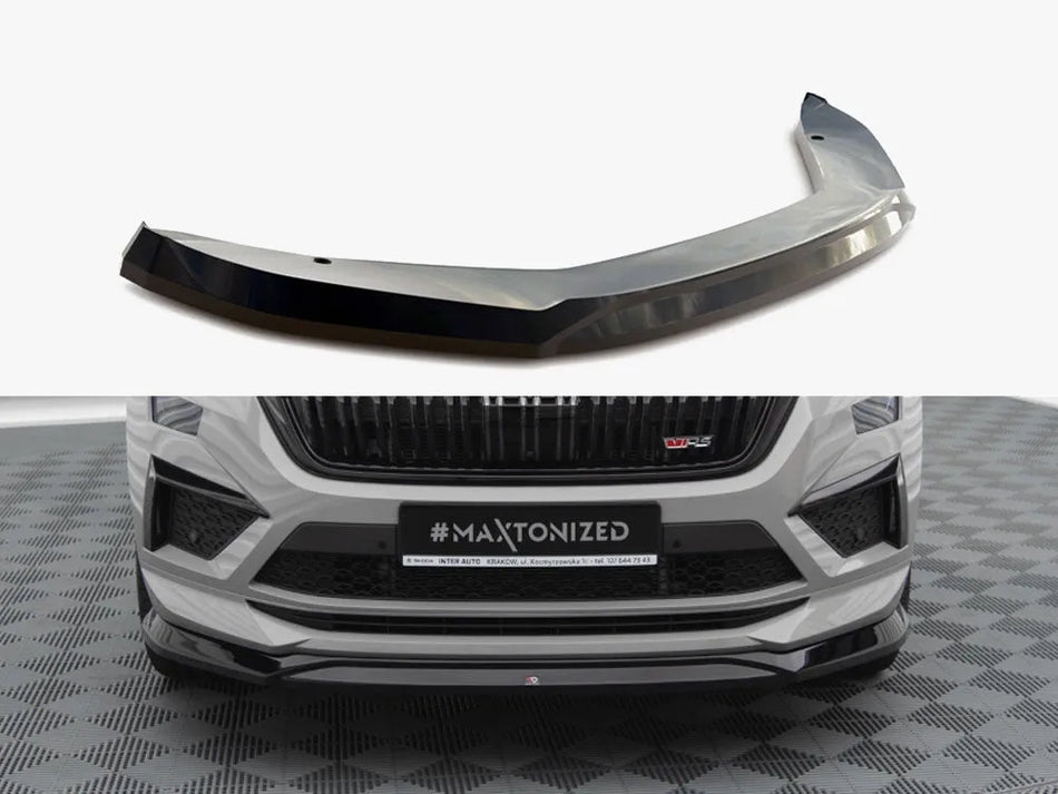 Maxton Front Splitter V.2 Skoda Kodiaq RS Mk1 Facelift