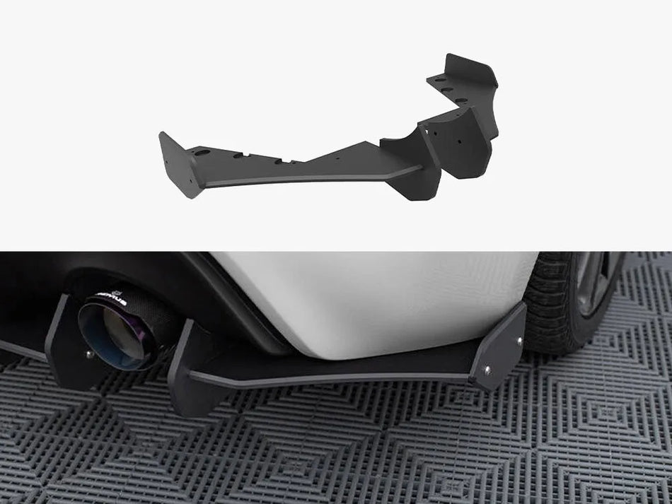 Maxton Street PRO Rear Side Splitters Subaru BRZ Mk1 / Mk1 Facelift