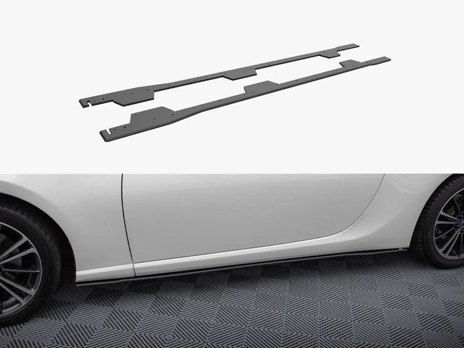 Maxton Street PRO Side Skirts Diffusers Subaru BRZ Mk1 / Mk1 Facelift