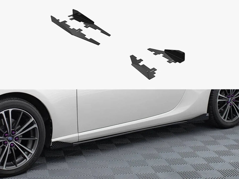 Maxton Side Flaps Subaru BRZ Mk1 / Mk1 Facelift