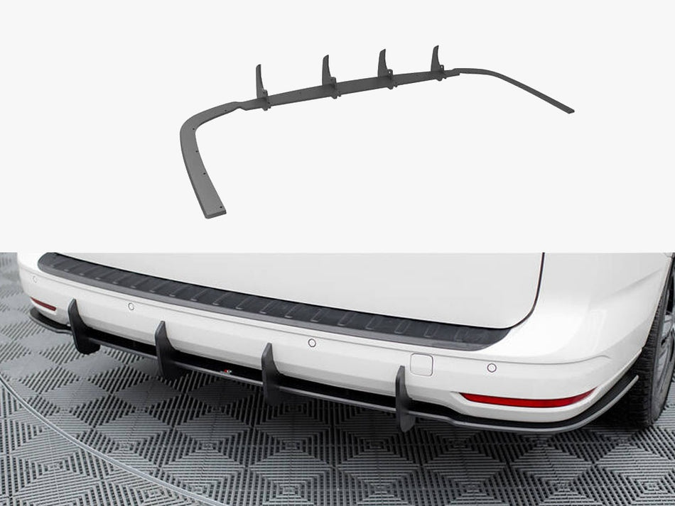Maxton Street PRO Rear Diffuser Volkswagen Caddy Maxi Mk5