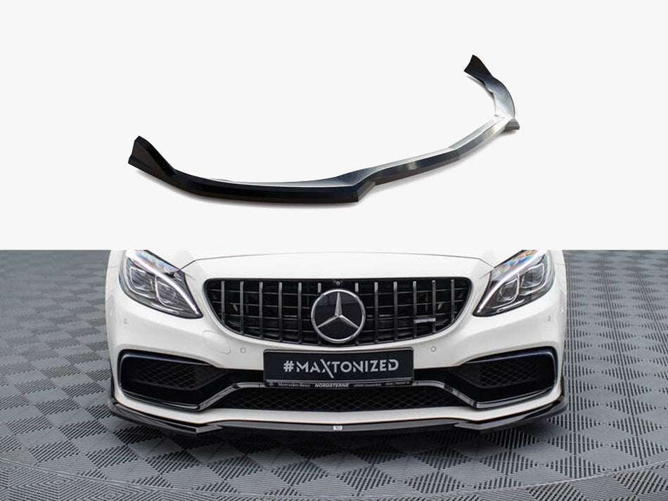 Maxton Front Splitter V.3 Mercedes-AMG C63 Sedan / Estate W205 / S205