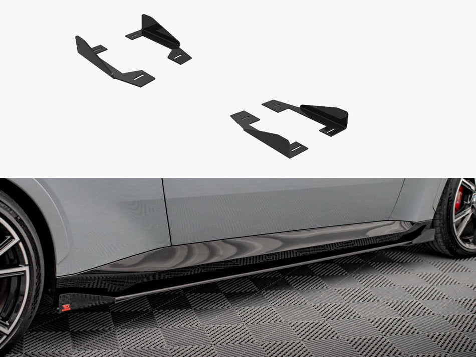 Maxton Side Flaps BMW 2 Coupe M-Pack / M240i G42