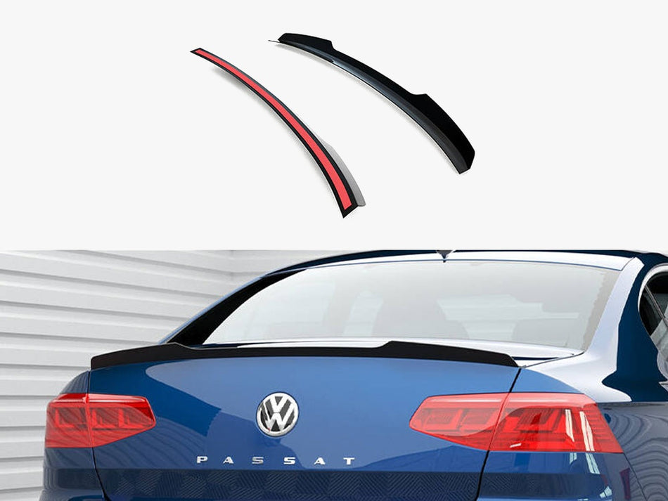 Maxton Spoiler CAP Volkswagen Passat Sedan R-Line Mk8