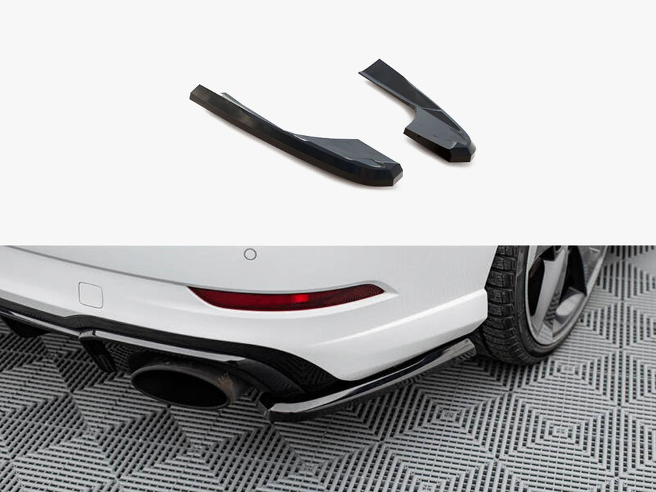 Maxton Rear Side Splitters V.2 Audi RS3 Sedan 8V Facelift