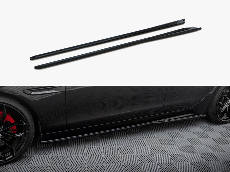Maxton Side Skirts Diffusers Jaguar XE X760 Facelift