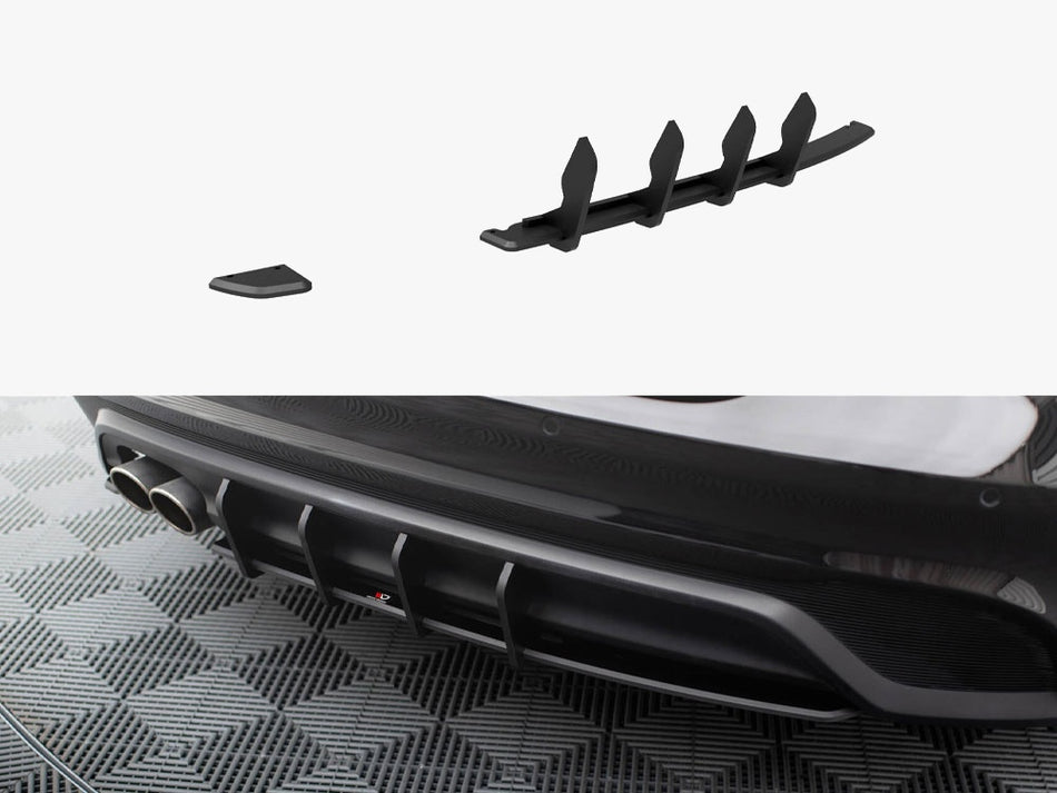 Maxton Street PRO Rear Diffuser Jaguar XE X760 Facelift