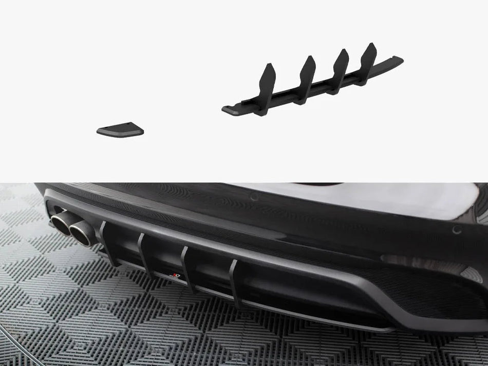 Maxton Street PRO Rear Diffuser Jaguar XE X760 Facelift