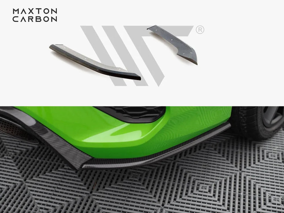 Maxton Carbon Fiber Rear Side Splitters V.2 Audi RS3 Sedan 8Y