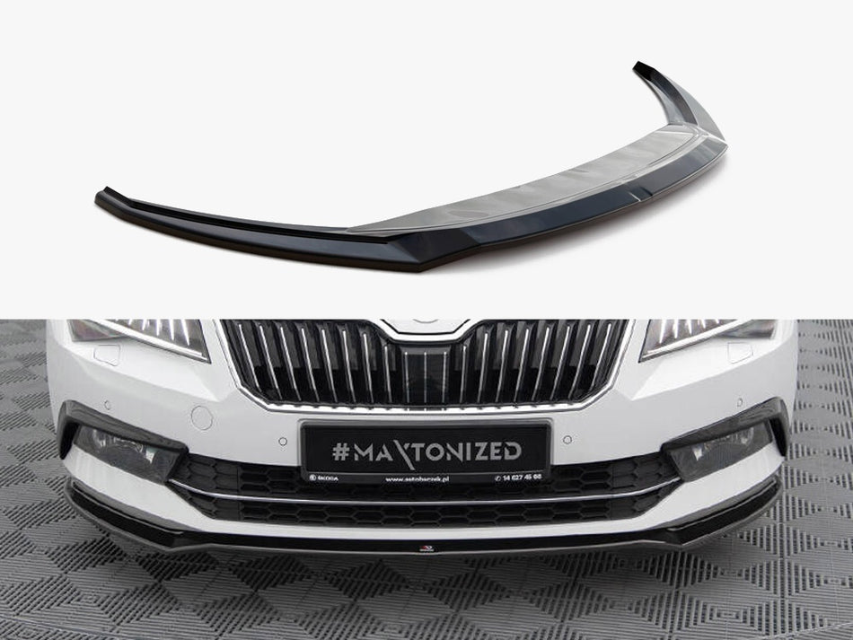 Maxton Front Splitter V.2 Skoda Superb Mk3