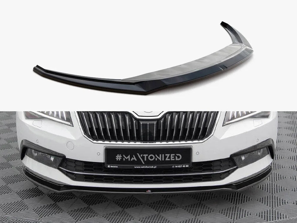 Maxton Front Splitter V.2 Skoda Superb Mk3