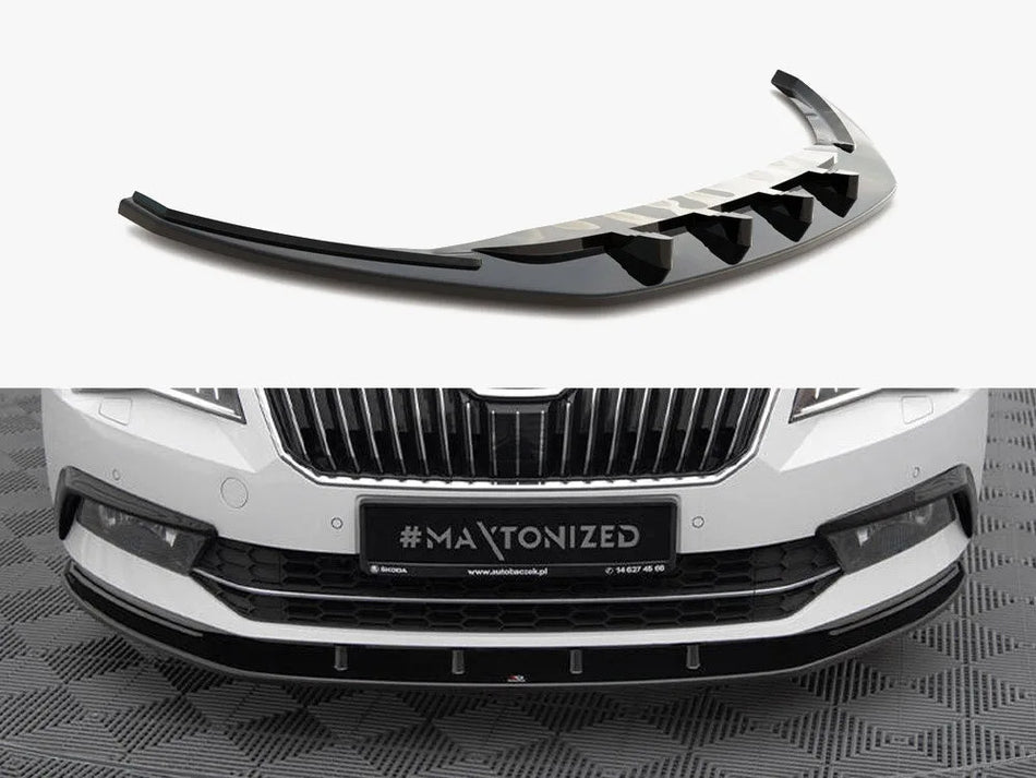 Maxton Front Splitter V.3 Skoda Superb Mk3