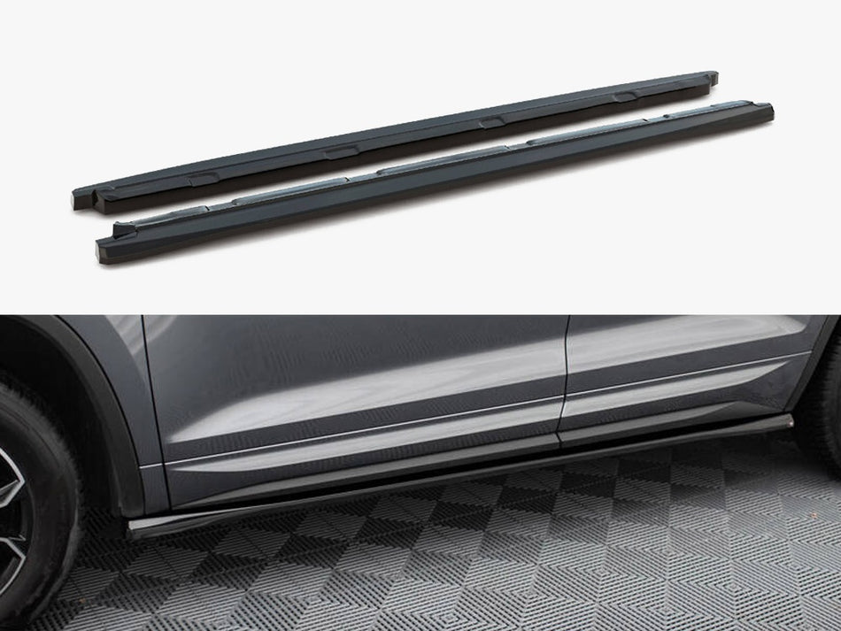 Maxton Side Skirts Diffusers Skoda Kodiaq Sportline Mk1 Facelift