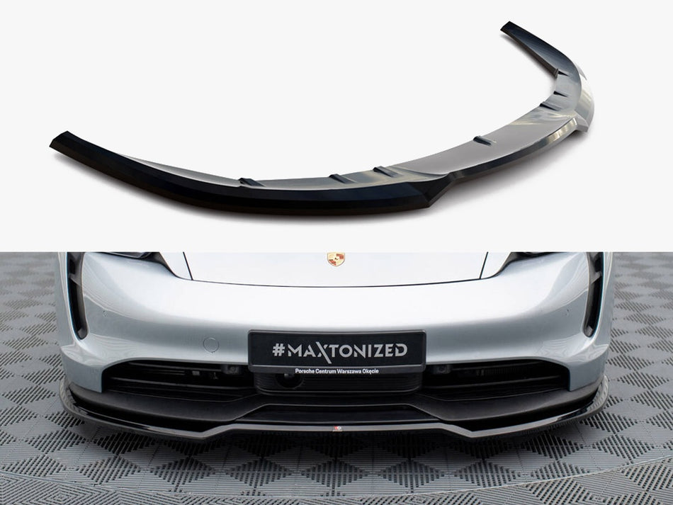 Maxton Front Splitter Porsche Taycan / Taycan 4 / Taycan 4S / Taycan GTS Mk1