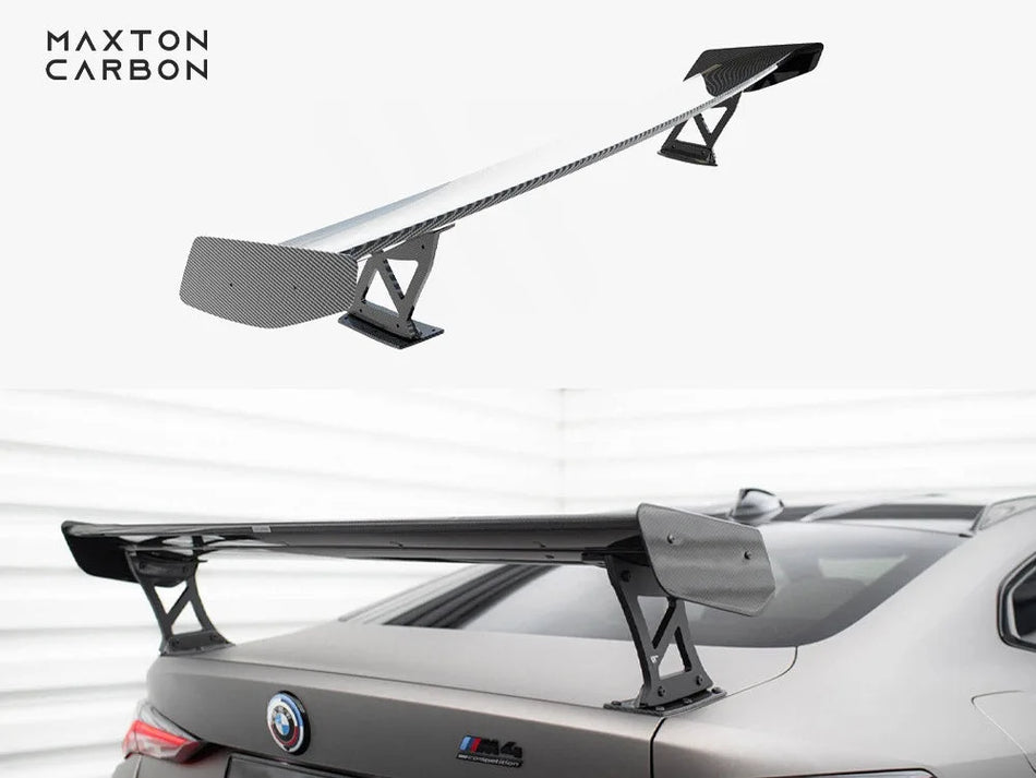 Maxton Carbon Spoiler With External Brackets Uprights BMW M4 G82 / G82 Facelift / M440i / 4 M-Pack G22 / G22 Facelift