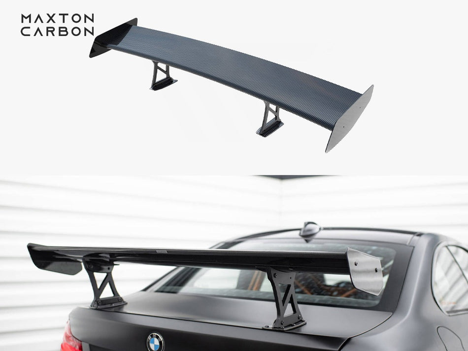 Maxton Carbon Spoiler With Internal Brackets Uprights BMW M2 F87