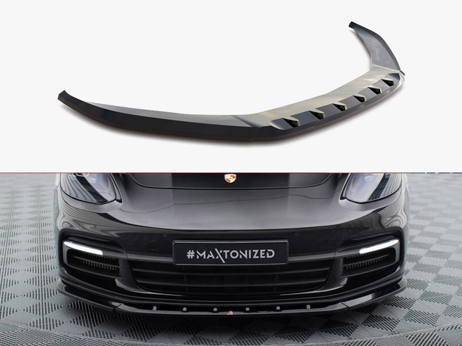 Maxton Front Splitter V.1 Porsche Panamera E-Hybrid / Panamera 4S 971