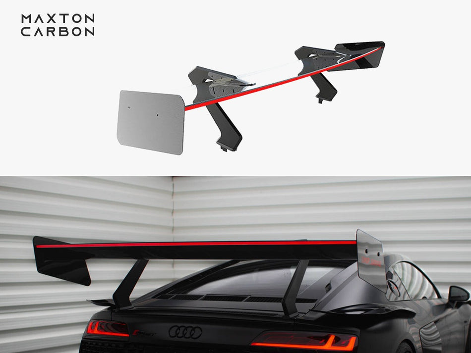 Maxton Carbon Spoiler + LED Audi R8 Mk2