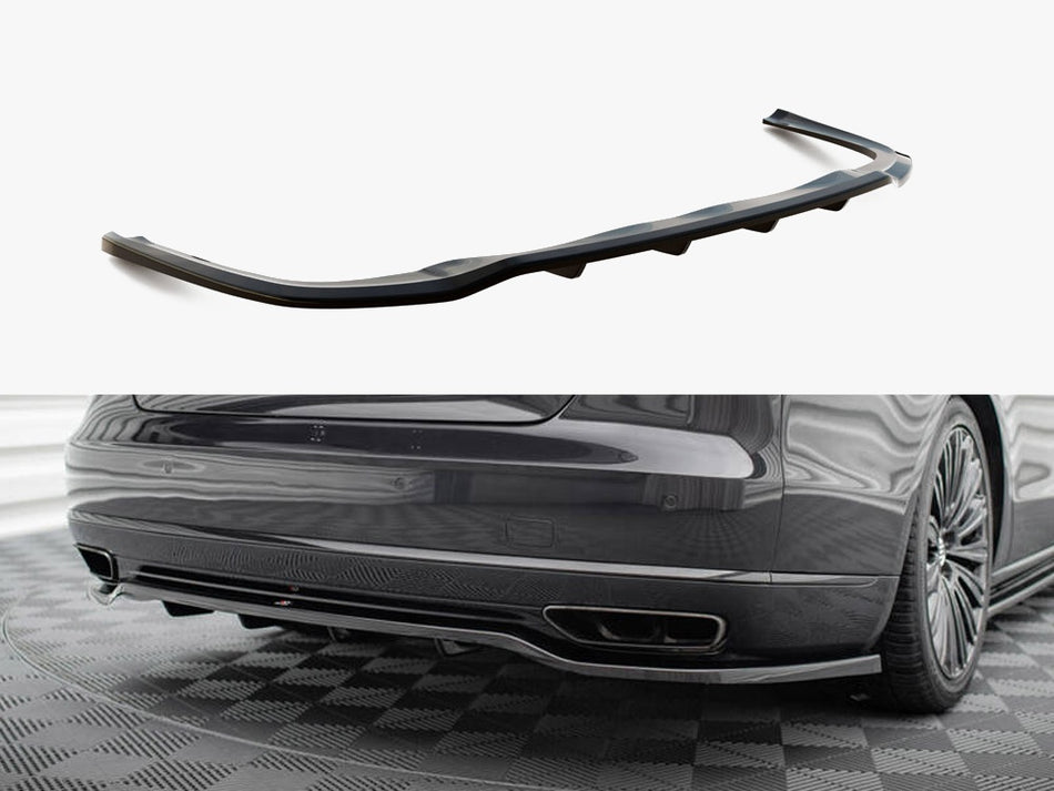 Maxton Rear Splitter (Vertical Bars) Audi A8 D4 Facelift