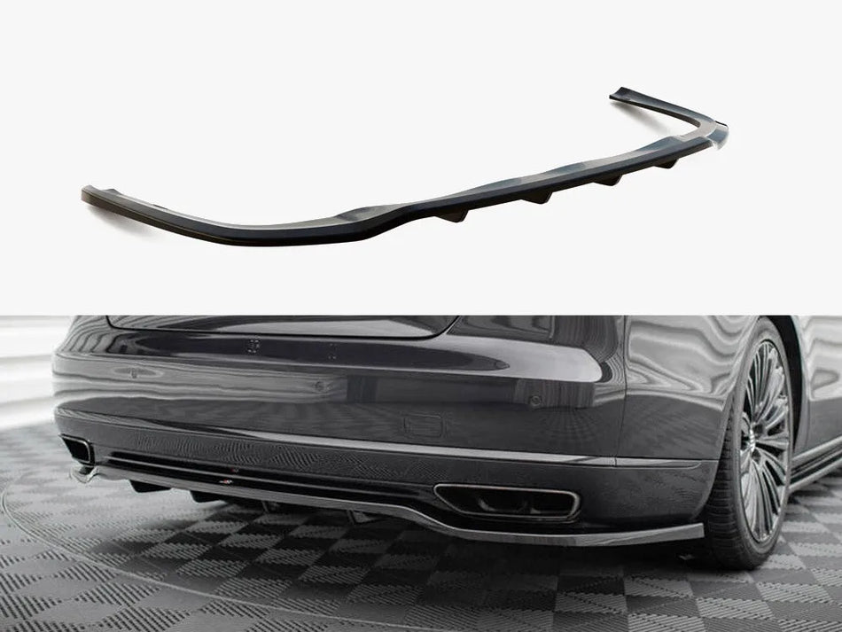Maxton Rear Splitter (Vertical Bars) Audi A8 D4 Facelift