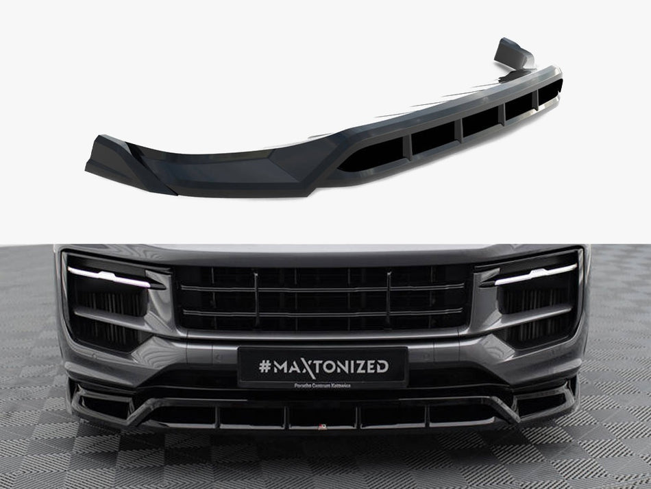 Maxton Front Splitter Porsche Cayenne Cayenne SUV / Coupe Mk3 Facelift