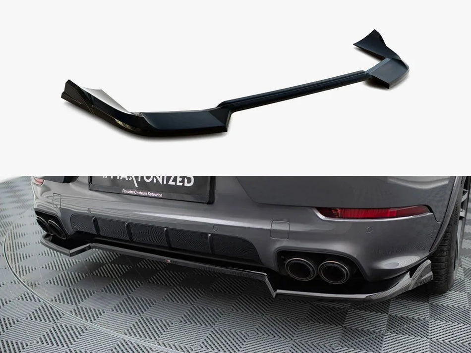 Maxton Rear Splitter Porsche Cayenne SUV / Coupe Mk3 Facelift