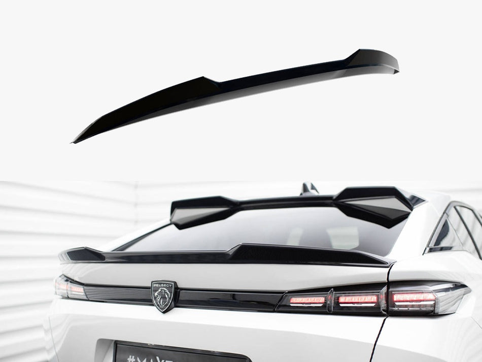 Maxton Lower Spoiler CAP 3D Peugeot 408 Mk1